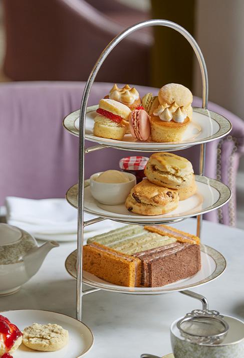 Clermont Victoria - classic afternoon tea sandwich arrangement