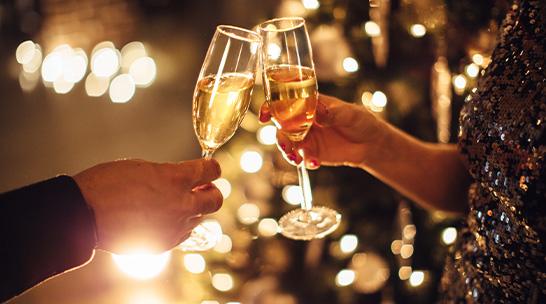 Clermont Charing Cross Group celebrations champagne cheers