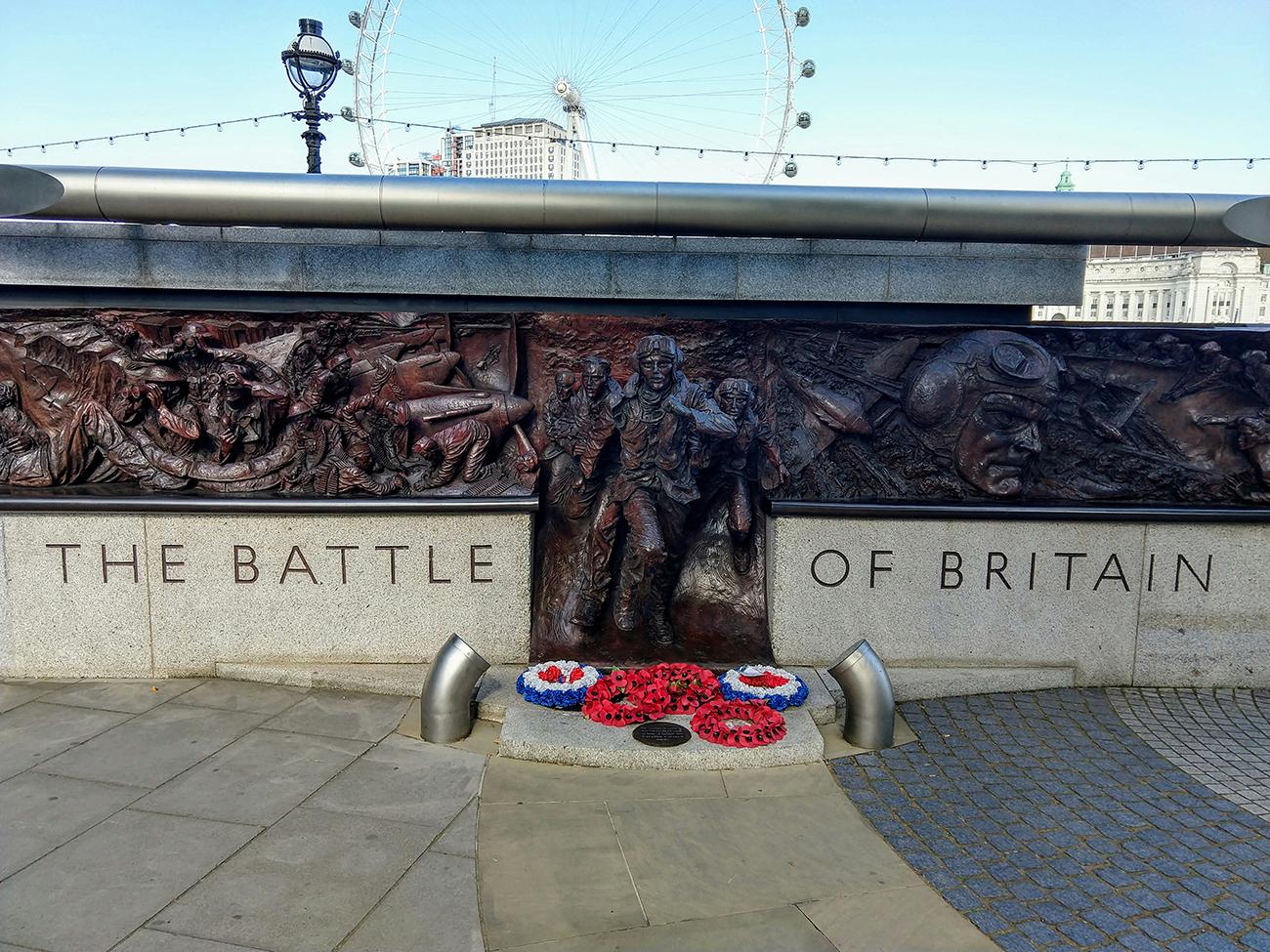 The Battle Of Britain Bronze Monument